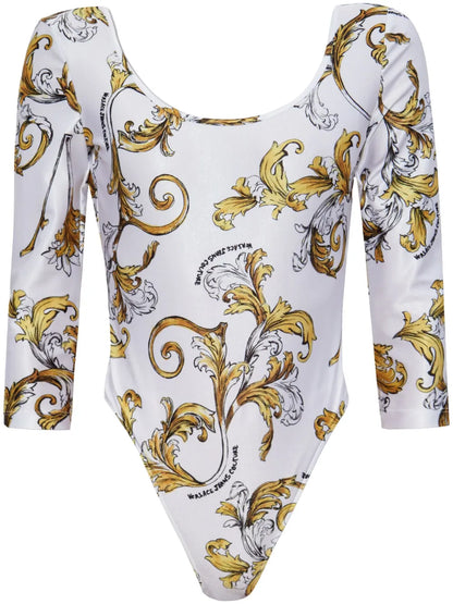 Barocco-Print Bodysuit