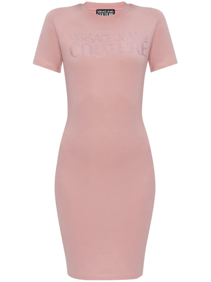 Shimmer Appliqué Dress