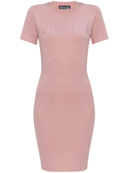 Shimmer Appliqué Dress