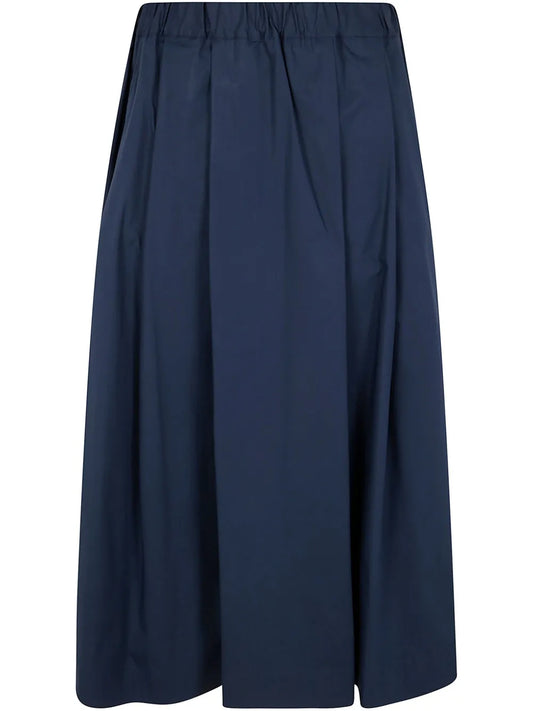 Cotton Midi Skirt