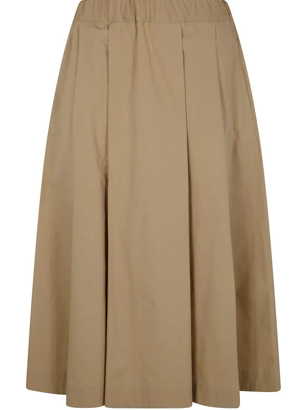 Cotton Midi Skirt