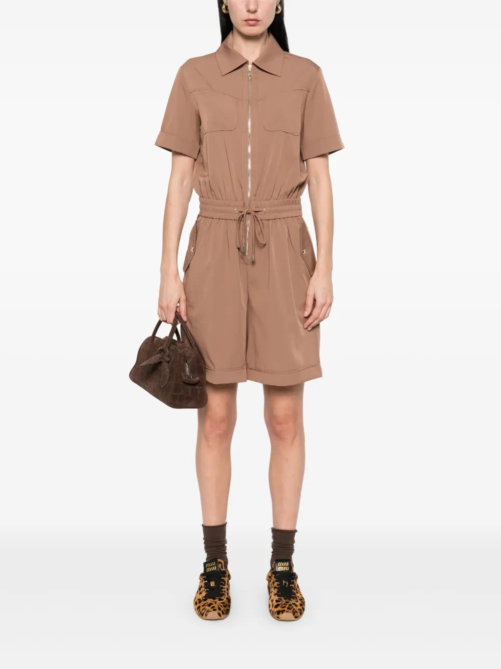 Half-Zip Playsuit
