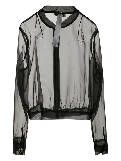 Transparent Bomber Jacket
