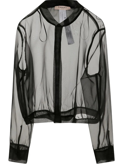 Transparent Bomber Jacket