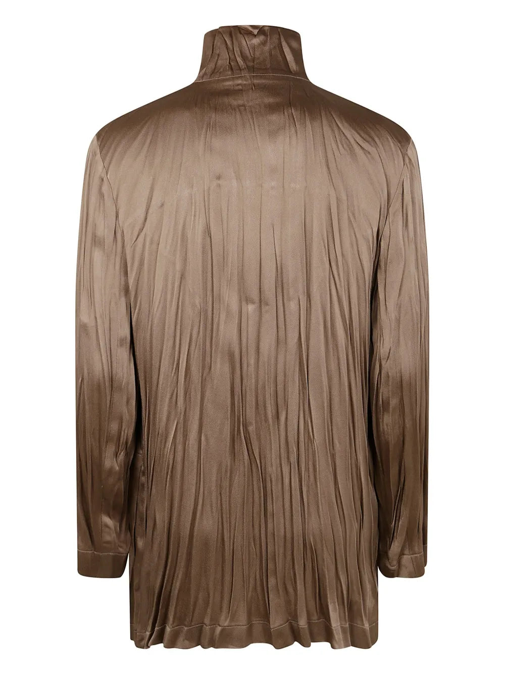 Crease-Effect Blazer