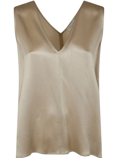 Satin-Finish Top