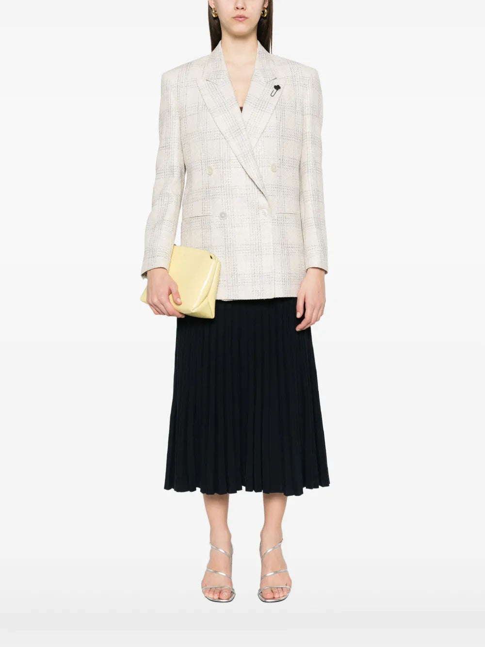 Checked Blazer