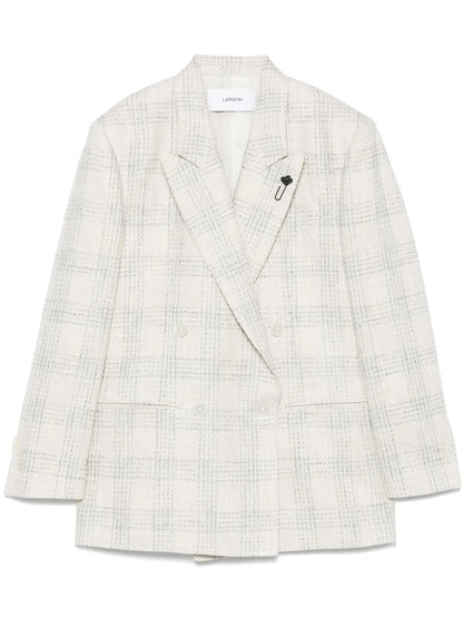 Checked Blazer