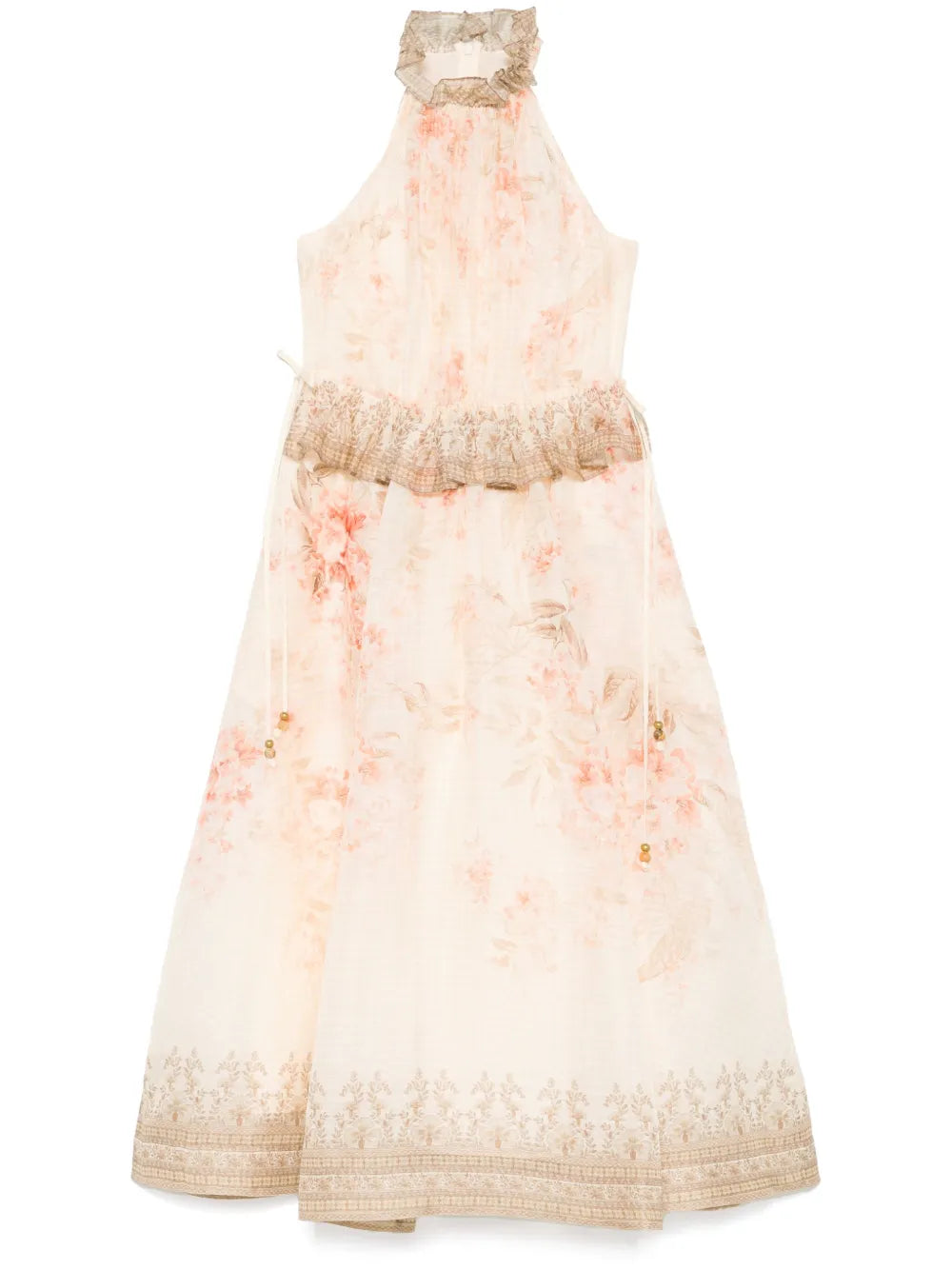 Illuminate Halter Midi Dress
