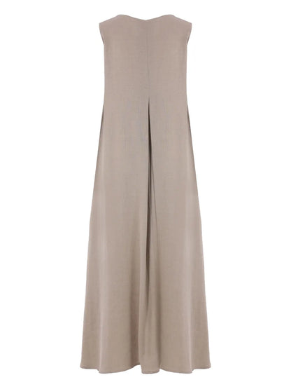 Linen Sleeveless Dress