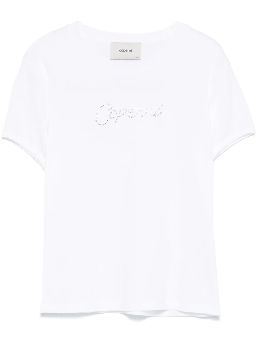 Crystal Embellished-Logo T-Shirt