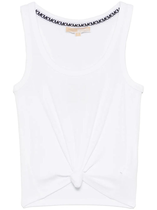 Knot-Detail Tank Top