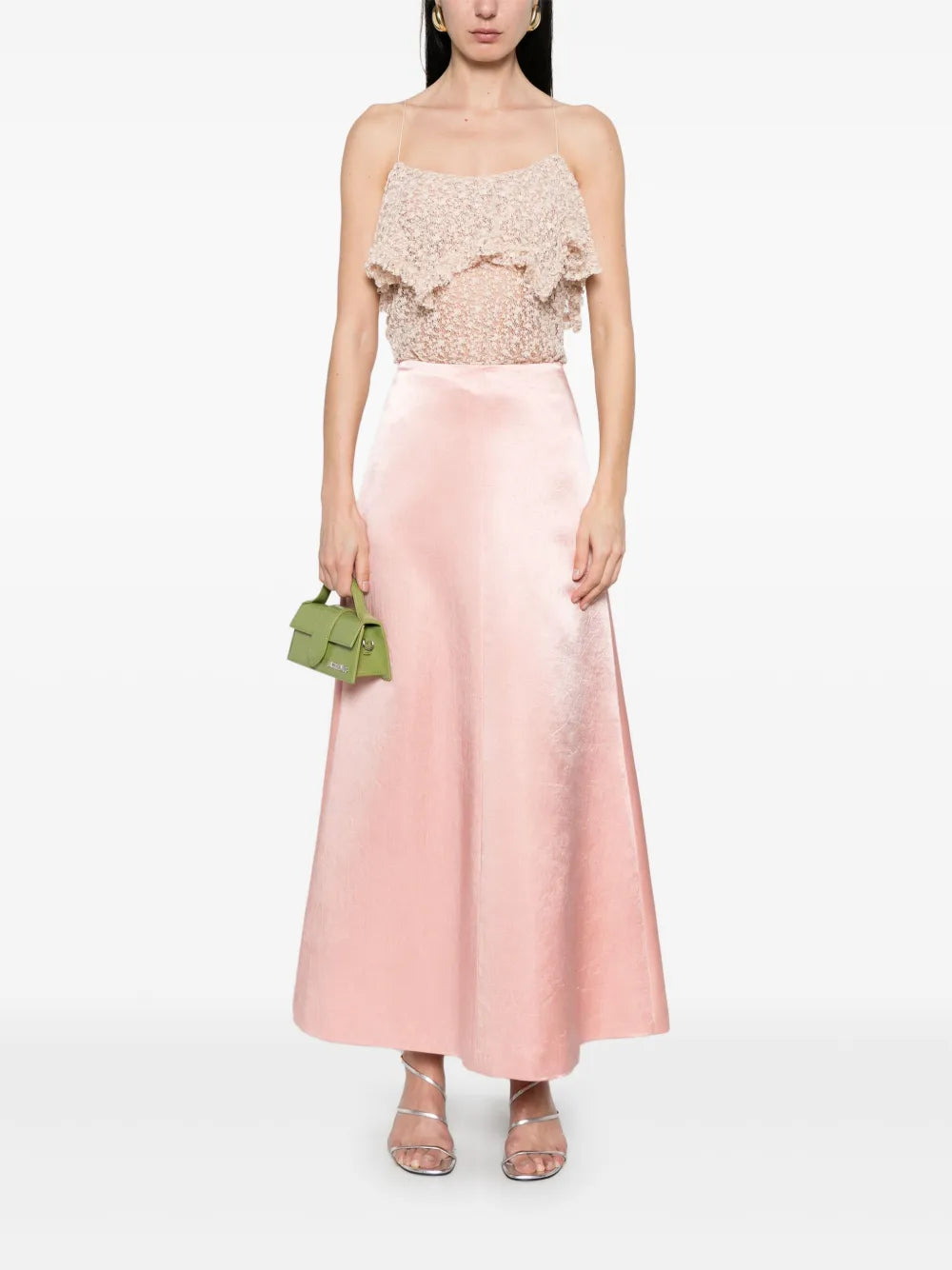 Lace Ruffled Top