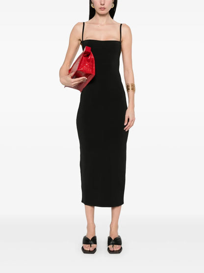 Ribbed Midi Dress