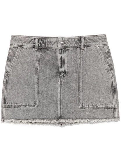 Denim Mini Skirt