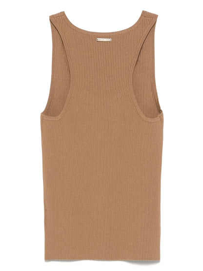 Ribbed-Knit Tank Top