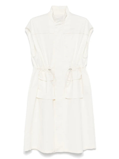 Bead-Embellished Midi Dress
