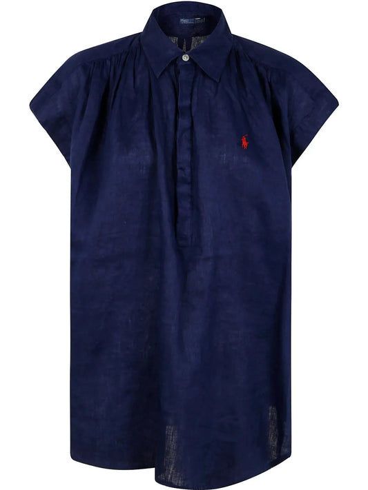 Cap-Sleeve Shirt