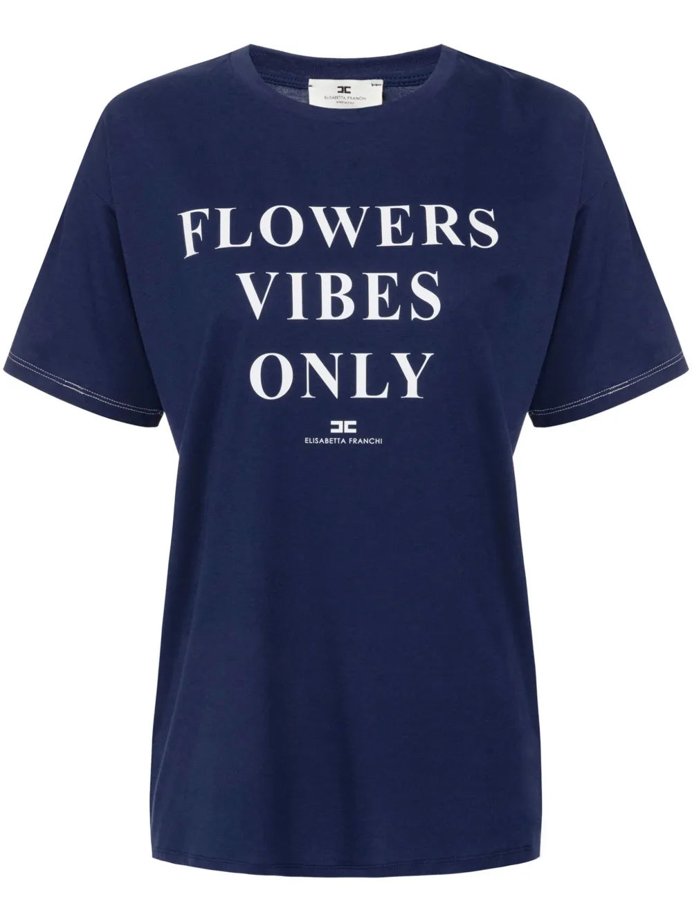 Slogan-Print Cotton T-Shirt