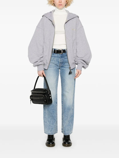 Ribbed Roll-Neck Top