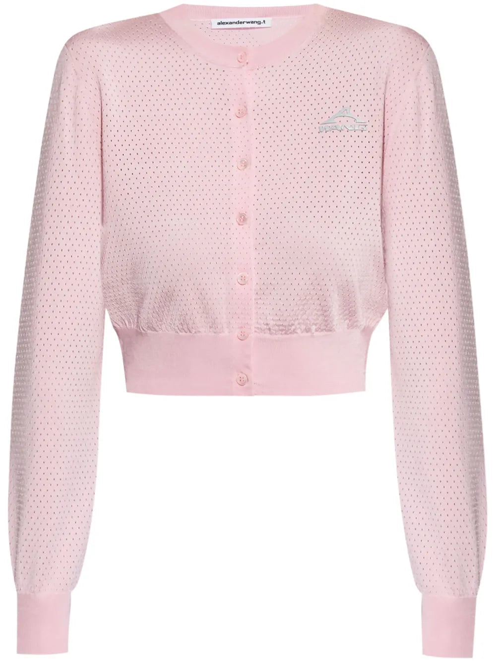 Logo-Rubberised Cardigan