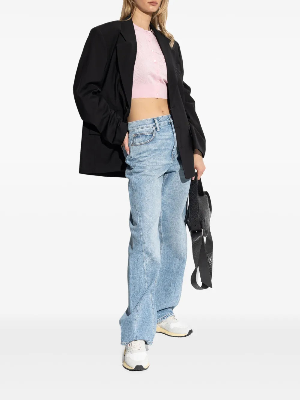 Logo-Rubberised Cardigan