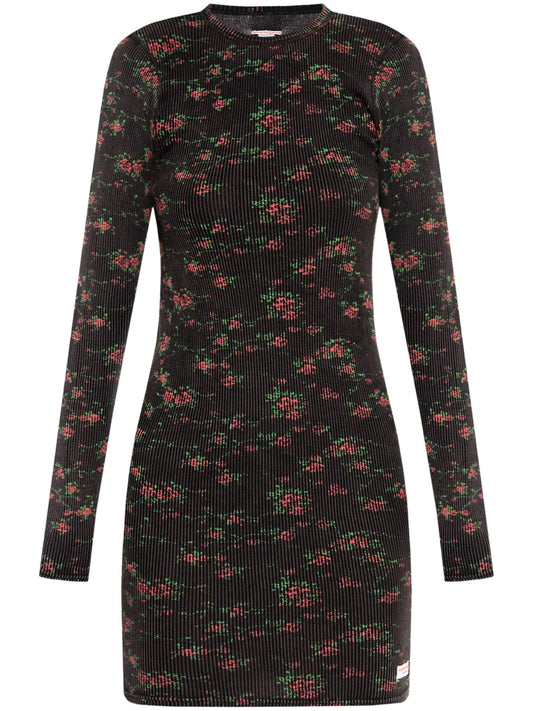 Floral-Print Dress