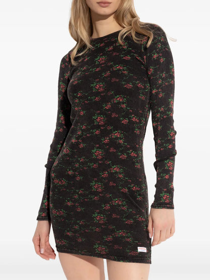 Floral-Print Dress