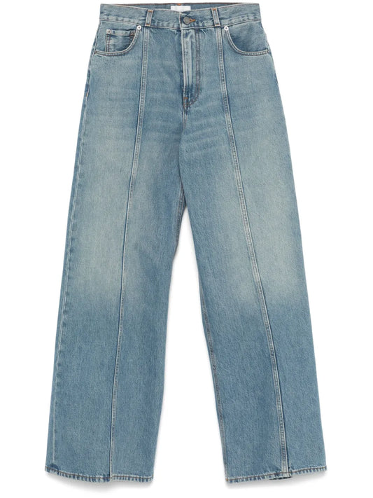Peace Wide-Leg Jeans
