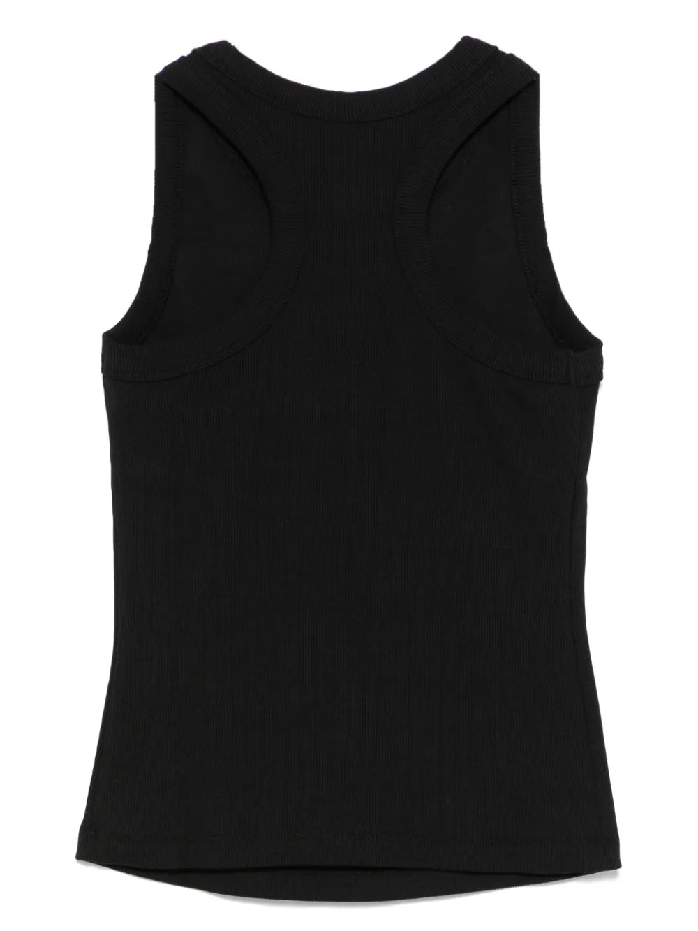 Fine-Ribbed Tank Top
