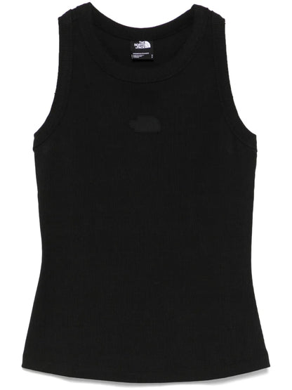 Fine-Ribbed Tank Top