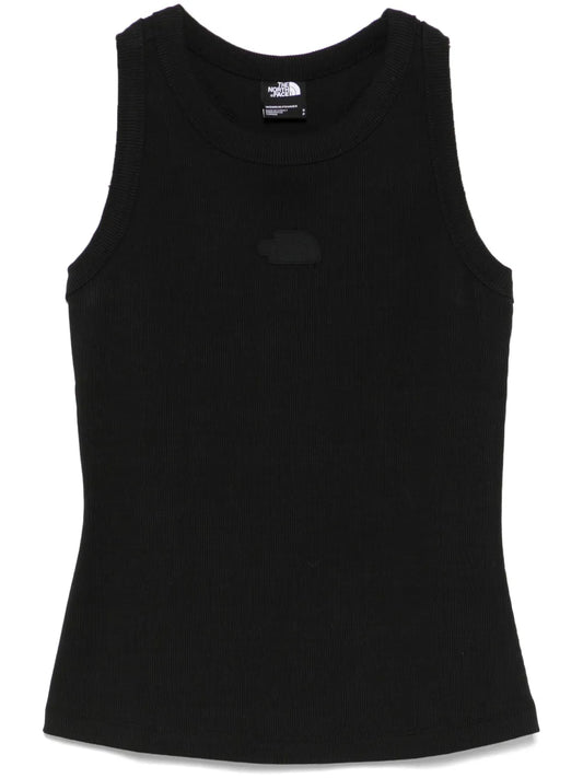 Fine-Ribbed Tank Top