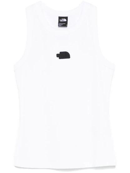 Fine-Ribbed Tank Top