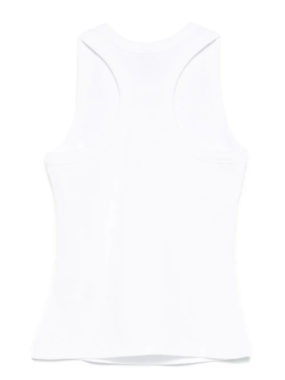 Fine-Ribbed Tank Top