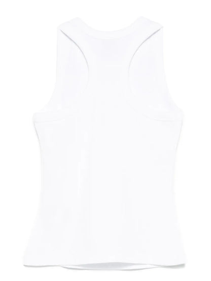 Fine-Ribbed Tank Top
