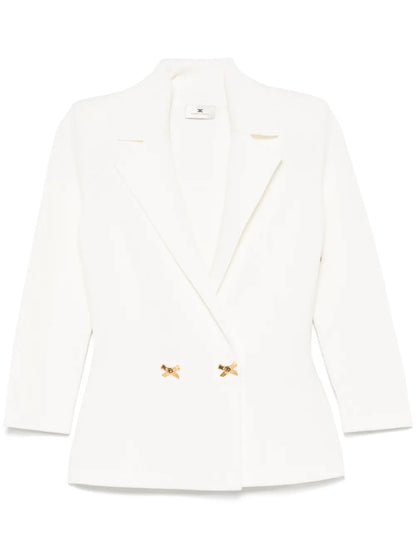Jewelled Bows Knit Blazer