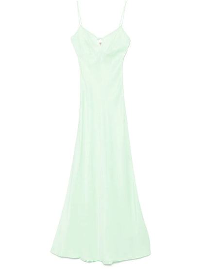 Satin Maxi Dress