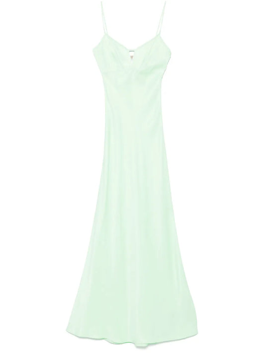 Satin Maxi Dress