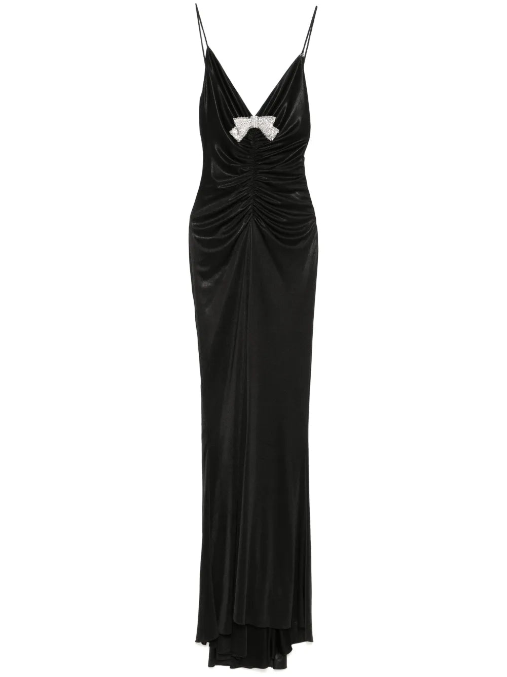 Bow-Detailed Maxi Dress