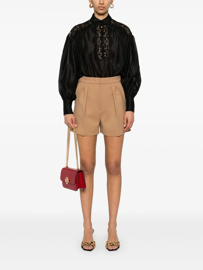Lace-Detail Blouse