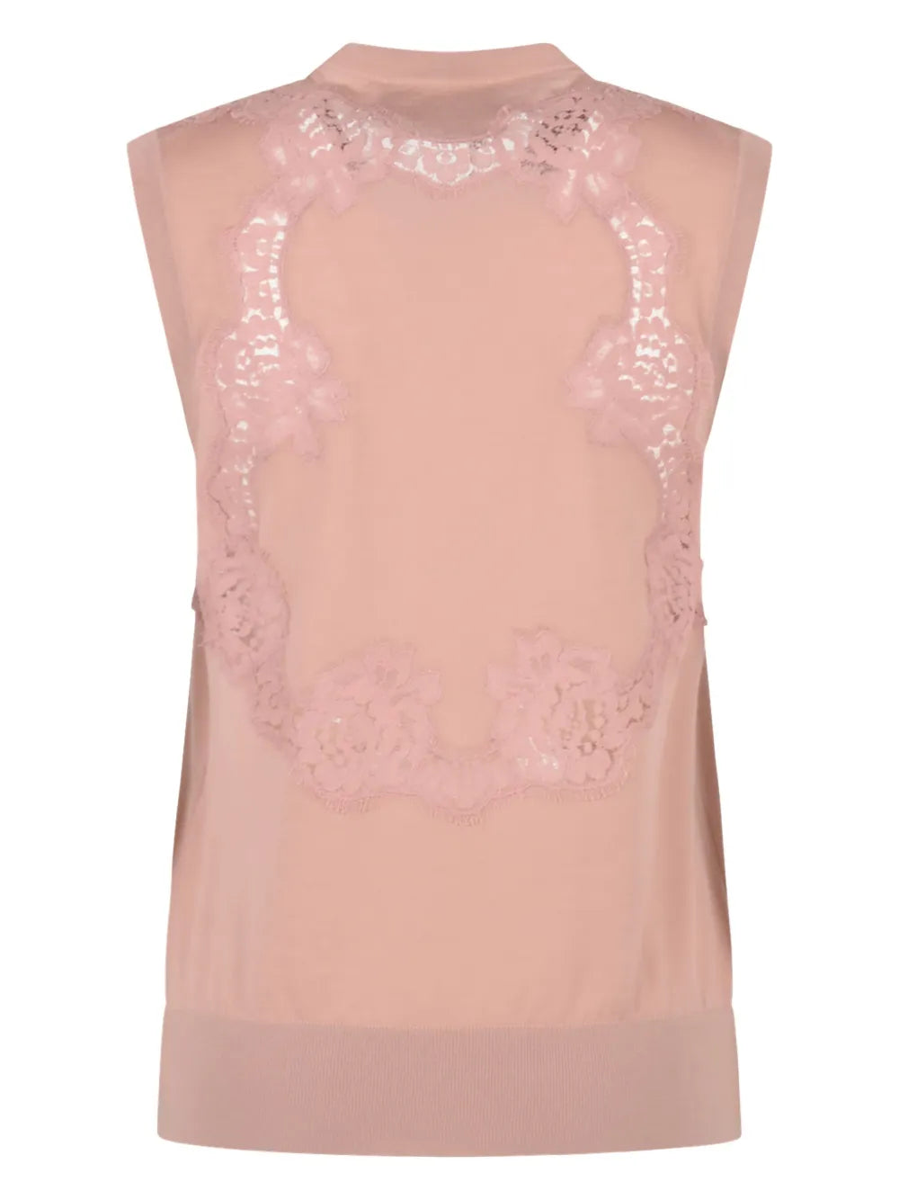 Lace Detailing Vest