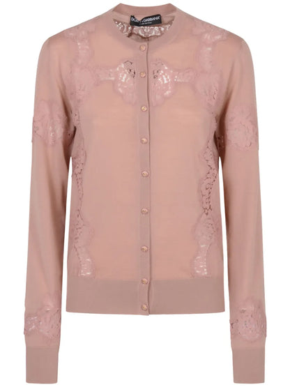 Lace Detailing Cardigan