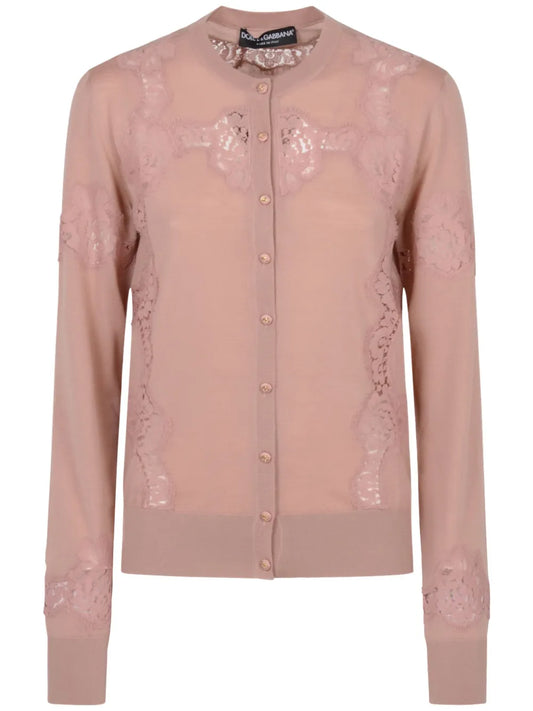 Lace Detailing Cardigan