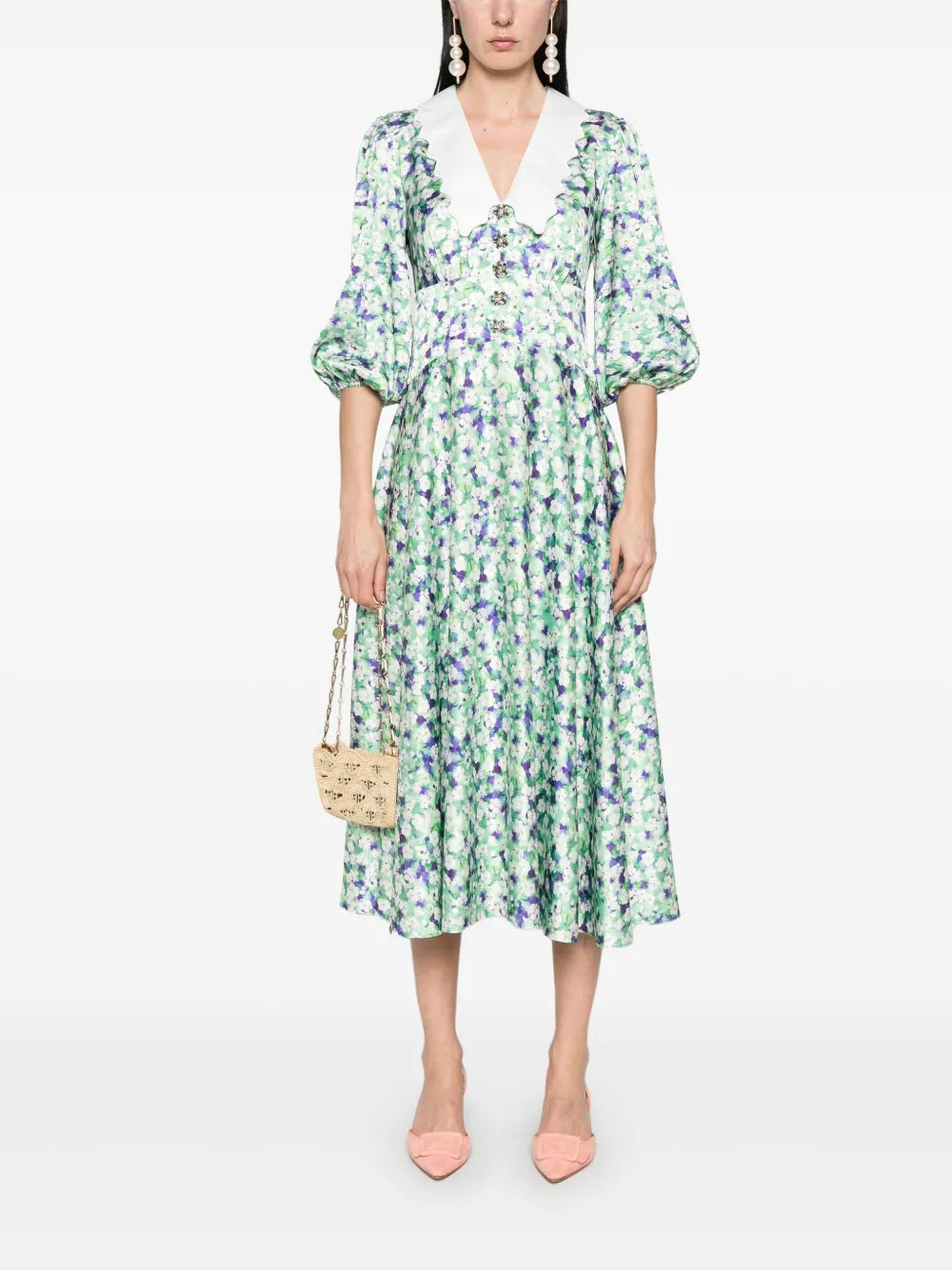 Floral Midi Dress