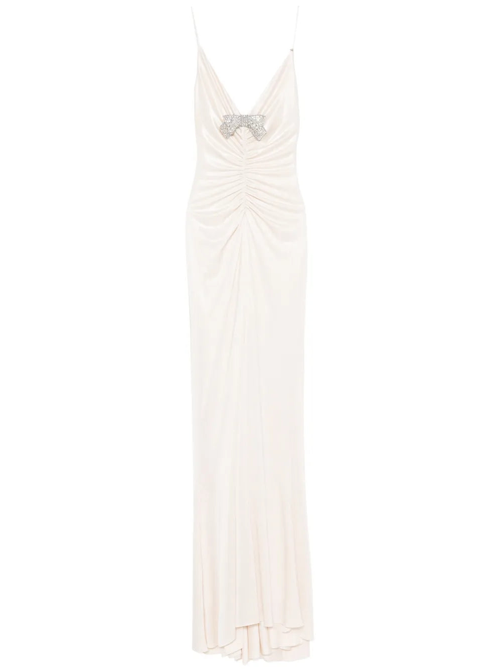 Bow-Detailed Maxi Dress