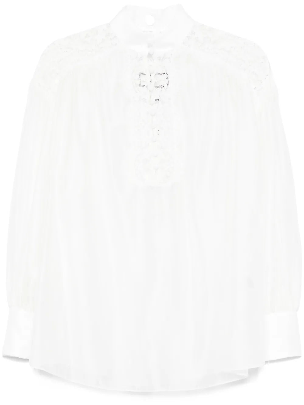 Lace-Detailed Blouse