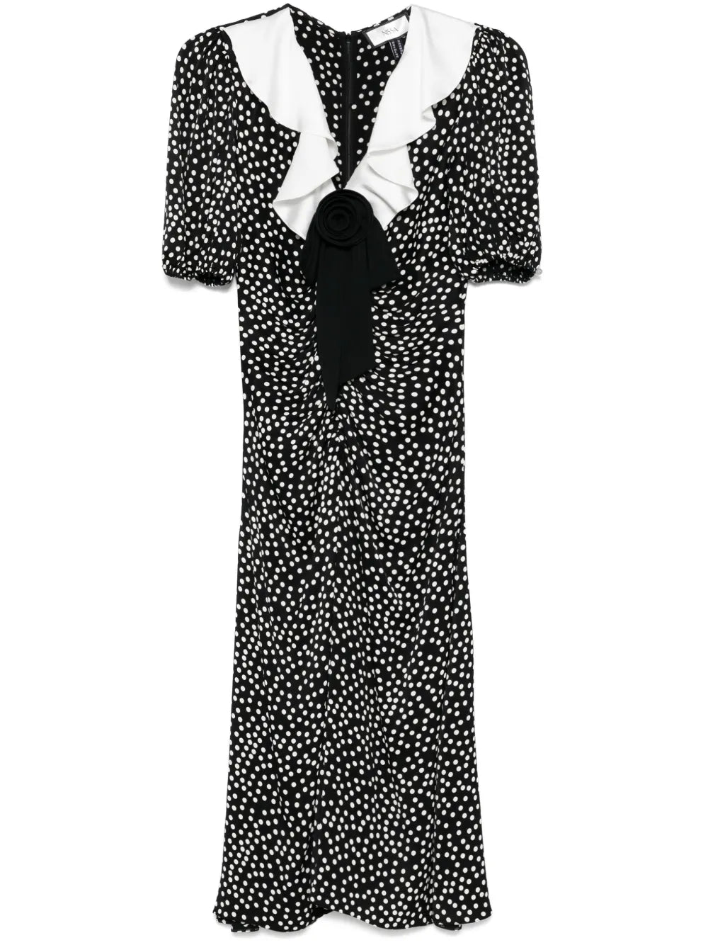 Polka-Dot Maxi Dress