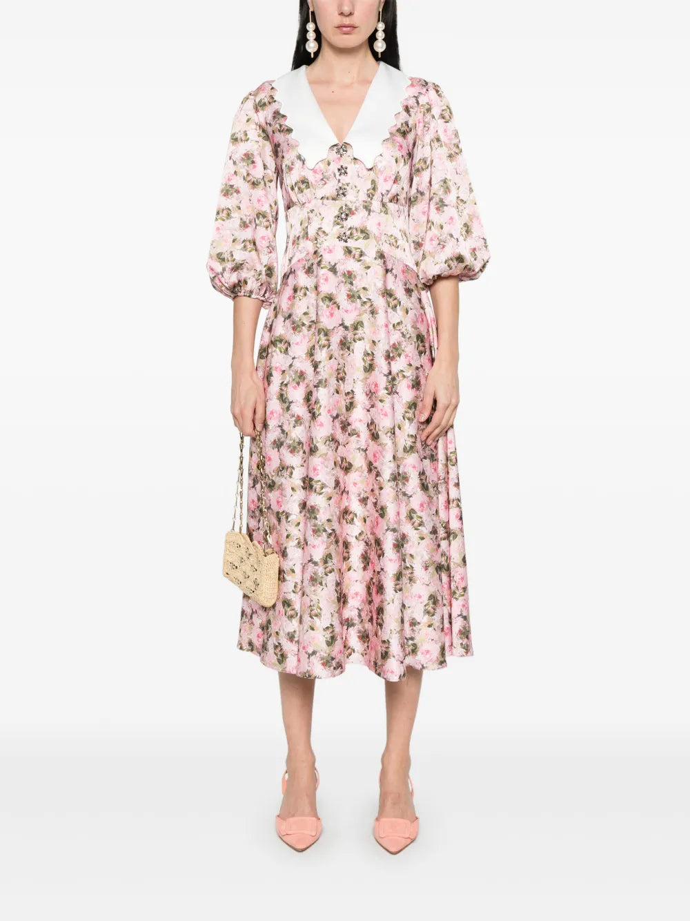 Floral Midi Dress
