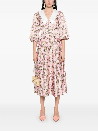 Floral Midi Dress