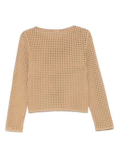 Open-Knit Top